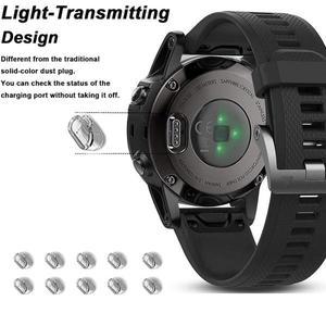 가민 포러너 165 965 955 265 255 245 158 945 베뉴 2 플러스 SQ2 엔듀로 2 커버용 충전 포트 먼지 방지 플