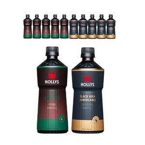 할리스 디카페인 아메리카노 450ml, 6입, 1개 + 블랙아리아 아메리카노 550ml,6입,1개