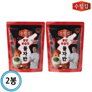 수정김 광천 맛있는 불닭볶음맛 돌자반 40gx2봉