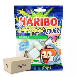 하리보 사운드 큐브 사우어 80g (1박스-24개)