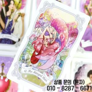 10.3x6cm 라이더 웨이트 시스템 기반 인어의 꿈 타로 78장 아름다운 카드