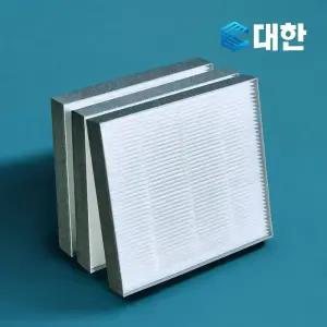 대한 3개세트 PM0.3 극초미세먼지 차단 헤파 자동차 에어컨필터 싼타페TM ,MX5 (20.06 ~ 현재) H118