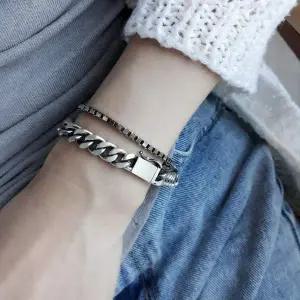[골드스마일]S5026 여성 10돈 버클 체인 팔찌 볼드 은팔찌 실버925 레이어드팔찌