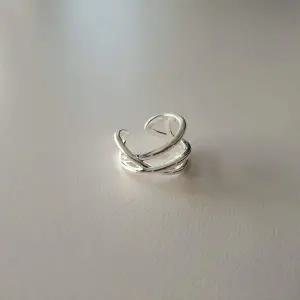 [골드스마일]S103 여성 유니크 꼬임 오픈링 반지 데일리 은반지 (실버 925)
