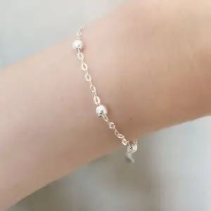 [골드스마일]S9007 여성 컷팅 디자인 팔찌 심플 데일리 유니크 은팔찌 실버 925