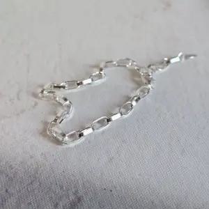 [골드스마일]SS3026 여성 심플 포인트 체인팔찌 유니크 데일리 은팔찌 실버925