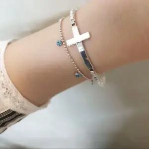 [골드스마일]SS3010 여성 십자팬던트 박스 체인팔찌 캐주얼 유니크 은팔찌 실버925