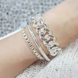 [골드스마일]SS3033 30돈 체인팔찌 묵직한 남녀 은팔찌 데일리 유니크 팔찌 실버925