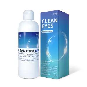 깨끗한아이 렌즈 세정액 500ml 2개+ 렌즈 습윤제 15ml 2개