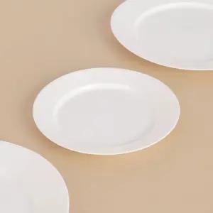 다회용 접시 10개입 15cm/플라스틱/그릇/세트/원형/반찬/음식/캠핑/피크닉/소풍/야외/여행용/휴대용