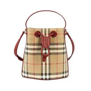 [버버리][명품] 버버리 미니 체크 여성 버킷백 8116284