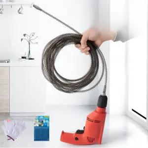 하수구 뚫는기구 전동 청소 변기 배관 뚫어뻥 주방