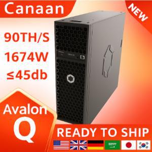 홍콩 달러 새 제품 Canaan Avalon Q 90Th/s 1674W 비트코인 채굴기