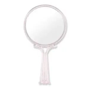 [에스에스_62]하트 화장대거울 손잡이 거울(소)11x21cm