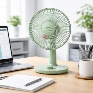 신일 유선 미니 선풍기 탁상용 3엽날개 좌우회전 상하각도조절 SIF-BD06KP