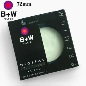 니콘 카메라 소니호환 캐논 호환 필터용 초박형 보호 나노 HAZE 필터 B + W UV 72mm XS PRO MRC