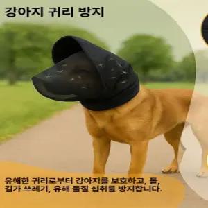 52QUAD 강아지페이스커버 얼굴망사 얼굴망 해충방지 케이프 멍마스크 강아지산책망