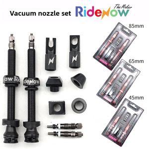 라이드나우 자전거 프레스타 튜블리스 밸브 45mm 알루미늄 합금 니플 탈착식 코어 로드 MTB