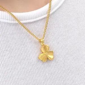 [골드모아]여자 순금 목걸이 11.25g [샤인 클로버]