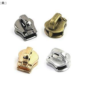 R 10개 5 금속 지퍼 헤드 풀 슬라이더 수하물 의류 DIY 수리 키트 하드웨어 액세서리 겨울2
