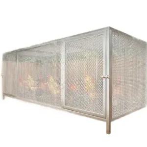 대형 닭장 야외 스틸 철제 양계장 사육장 철장 토끼 집 하우스 농장 철망