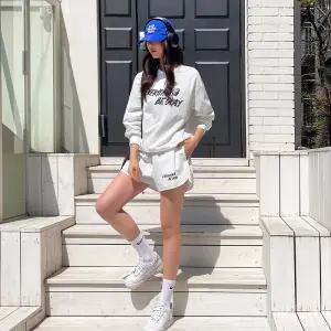 [핑크시슬리] SET/그리티 방수 스트링 3.5부 트레이닝세트