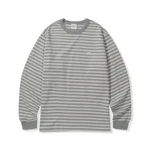 코드그라피 CGP 스트라이프 롱슬리브_라이트카키 961425