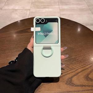 삼성 갤럭시 Z플립 7FE Z 플립 5 6 7 액정 강화유리 필름 2in1 충격 방지 커버용 리퀴드 실리콘 오리지널