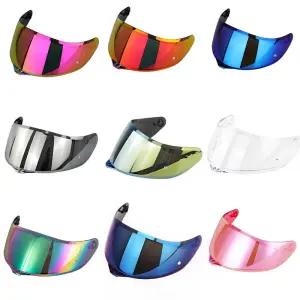 AGV K5 K5S K3SV K1 K1S용 오토바이 헬멧 바이저 렌즈 핀락 레디 안티포그 기능이 있는 풀페이스 윈드쉴드