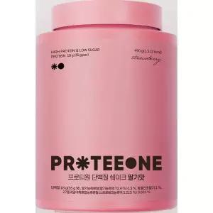 [프로티원]단백질 쉐이크 딸기맛, 490g, 1개