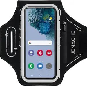 삼성 갤럭시 S26 S25 S24 S23 S22 울트라/플러스/FE용 제마체 암밴드 이어버드 홀더가 있는 헬스장 러닝