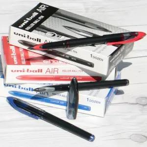 강약조절 수성볼펜-유니볼 Air micro M 1다스(12자루)제트스트림 수입 일제 필기구 유니