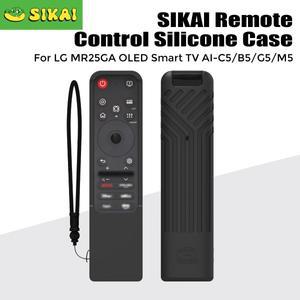 [호환품]SIKAI 실리콘 케이스 2025년형 LG호환 MR25GA 리모컨용 충격 방지 미끄럼 보호 C5 B5 G5 M5 TV용