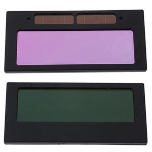 태양열 자동 다크닝 용접 헬멧 마스크 유리 색상 변경