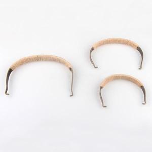 1PC 멀티 크기 세라믹 주전자 금속 손잡이 DIY 유리 차 세트 교체 액세서리