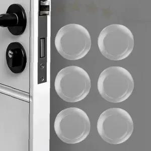 가구 문짝 손잡이 충격흡수 투명 실리콘 완충재 벽면보호 방음 쿠션 접착식