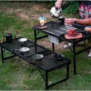 IGT 3폴딩 아이언메쉬테이블 가방포함