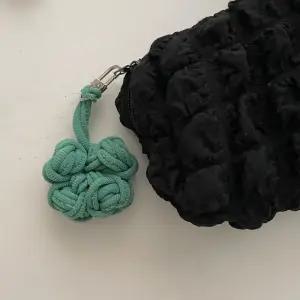 양말목 네잎클로버 키링 만들기 DIY 세트 꽃 카네이션 키링 만들기 부자재 키트 업사이클링