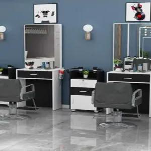 이발소 거울 미용실 바버샵 경대 전신 서랍장 드레스룸 단면 화장