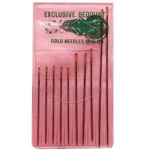 바늘세트 바늘 10개 세트 바늘세트 수선바늘 바느질 손바늘 양 실바늘세트 이불바늘 서치