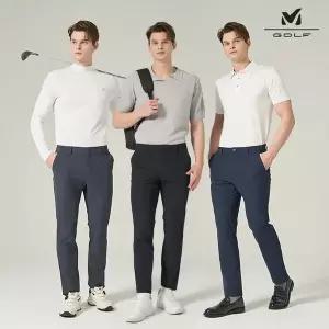 [하프클럽/밀레 골프]밀레골프 26SS 트리코트 파워 스트레치 팬츠 3종, 남성