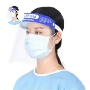 안면 보호 투명 위생 마스크 페이스 쉴드 비말 밴드