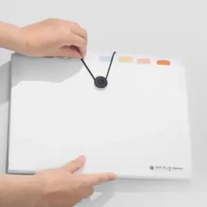 보관케이스 포켓화일 케이스 아코디언 인기제품 화이트 칸칸 파일 문서정리 신상입고