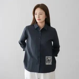 엄마옷 마담4060 모노오픈셔츠 -QBL2604007-