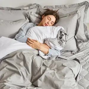 [라뽐므] 호주산 80수 무봉제 양모 이불 킹(K)