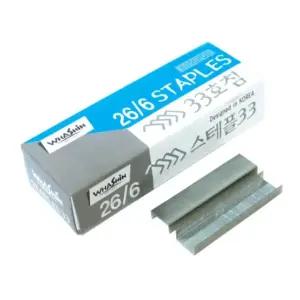 화신 스테플러 침 26/6 33호침(단침) 부품 소모품 자재 파츠