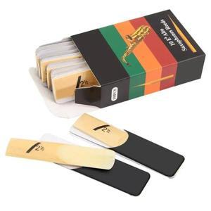 10개/팩 색소폰 휘슬 1.5/2.0/2.5/3.0/3.5/4.0 리드 클라리넷 알토 Bb 톤 관악기 액세서리