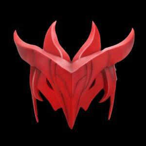 게임 요네 코스프레 마스크 롤 언포거티드 롤플레잉 레진 LED 조명 포함 남성 할로윈 카니발 파티 소품