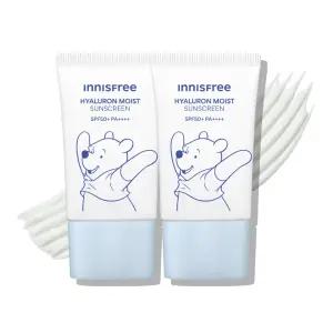 이니스프리 히알루론 수분 선크림 SPF50+ PA++++ 50mL 곰돌이 푸 에디션 2개