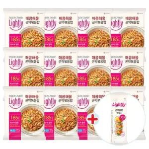 라이틀리 매콤해물 곤약볶음밥 200g 12개 + 곤약김밥 220g